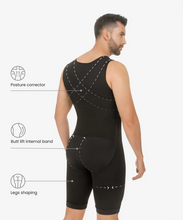 Load image into Gallery viewer, 298 - Men’s Abdomen and Legs Control Bodysuit