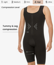 Load image into Gallery viewer, 298 - Men’s Abdomen and Legs Control Bodysuit