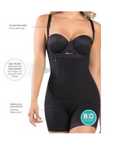 Load image into Gallery viewer, CYSM 435 - Braless Compression Bodysuit Boyshort