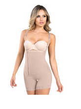 Load image into Gallery viewer, CYSM 435 - Braless Compression Bodysuit Boyshort